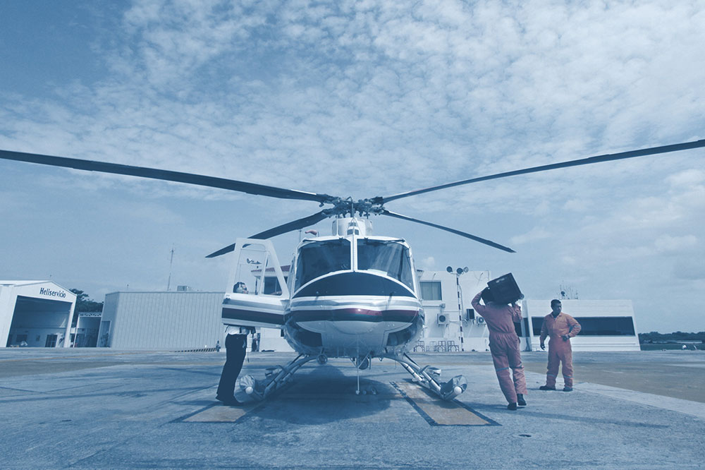 Cae helicóptero al mar en Campeche, reporta PEMEX