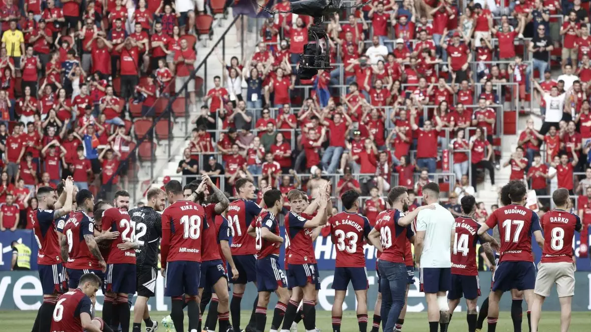 Osasuna fuera de la competición europea