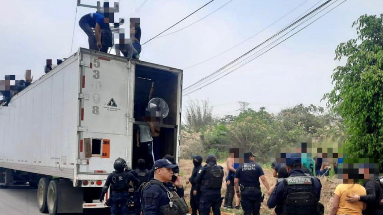 Dramático rescate de migrantes en Veracruz: 148 abandonados por pollero