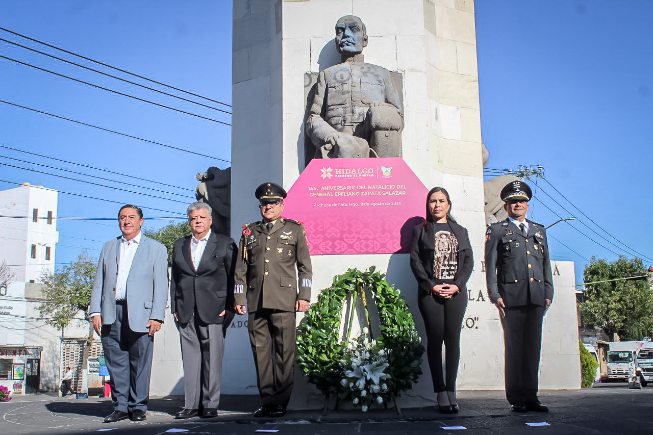 Hidalgo se compromete a hacer realidad los postulados de Zapata