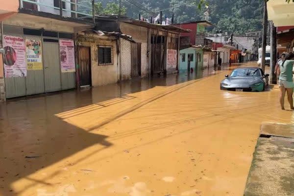Mil casas afectadas tras lluvias en Zongolica, Veracruz
