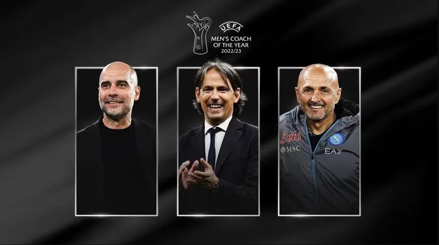 Nominados al Entrenador Masculino del Año de la UEFA 2022/23