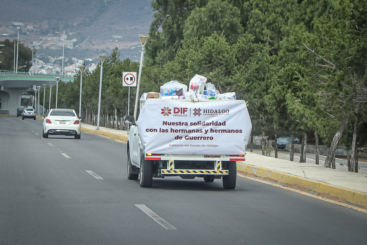 Caasim realizó la primera entrega del apoyo recolectado para los afectados por el huracán Otis