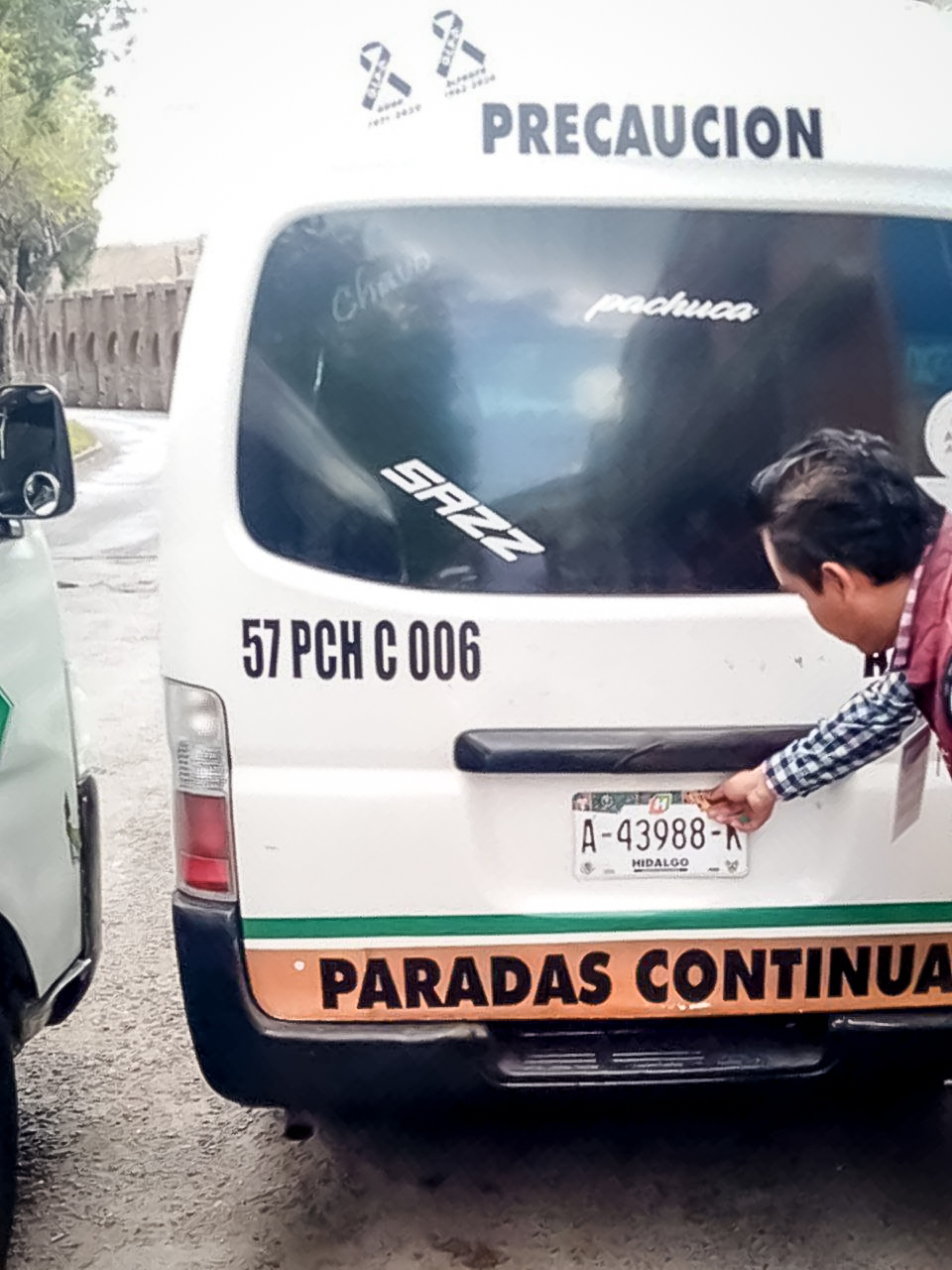 Semot atiende reporte contra colectiva de Pachuca