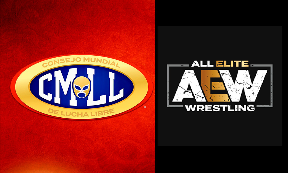 Luchadores del CMLL se encuentran en el ring de AEW