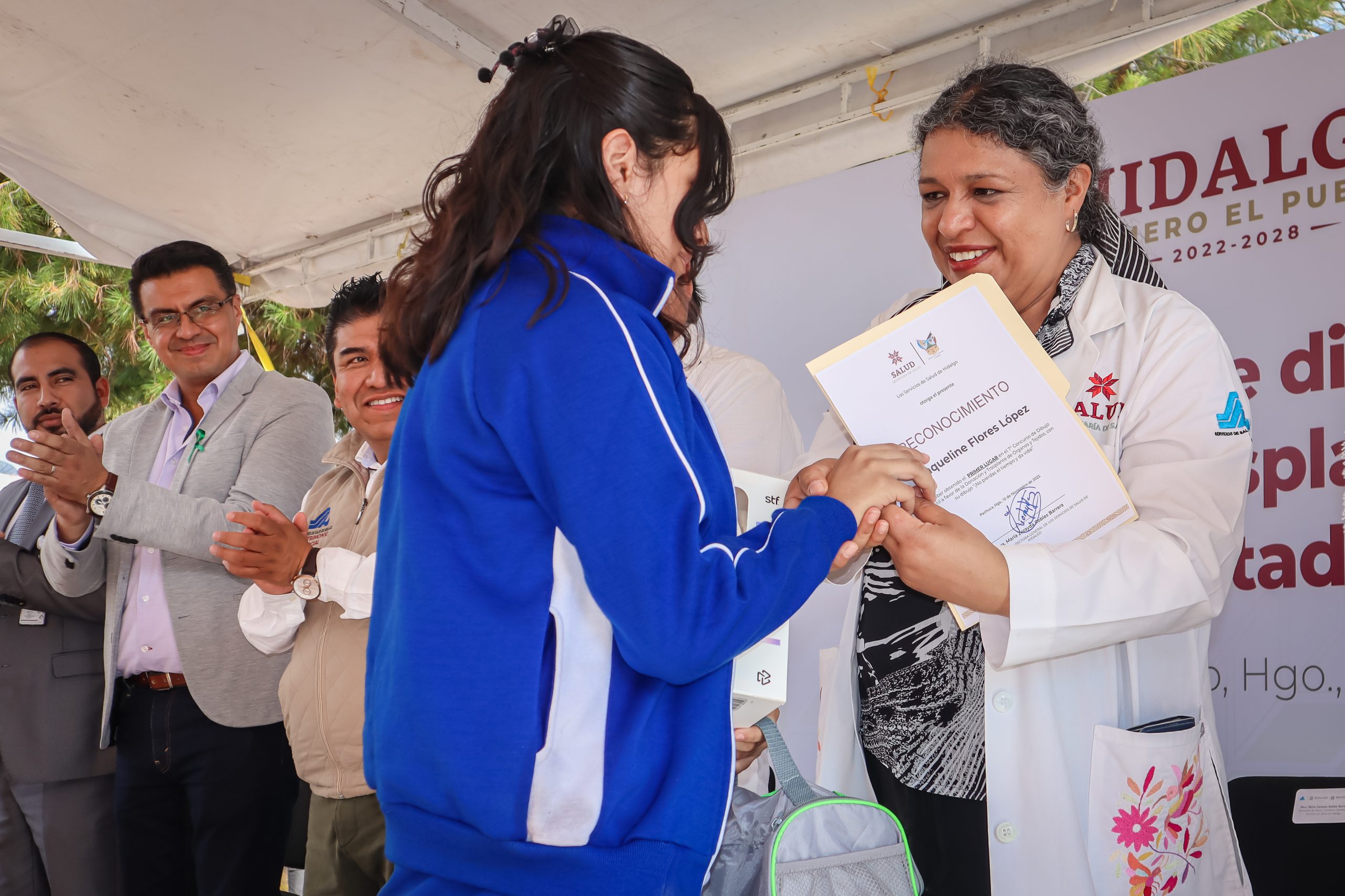 SSH premia a estudiantes en el 7° Concurso Estatal de Dibujo Infantil de la Donación y Trasplante de Órganos y Tejidos