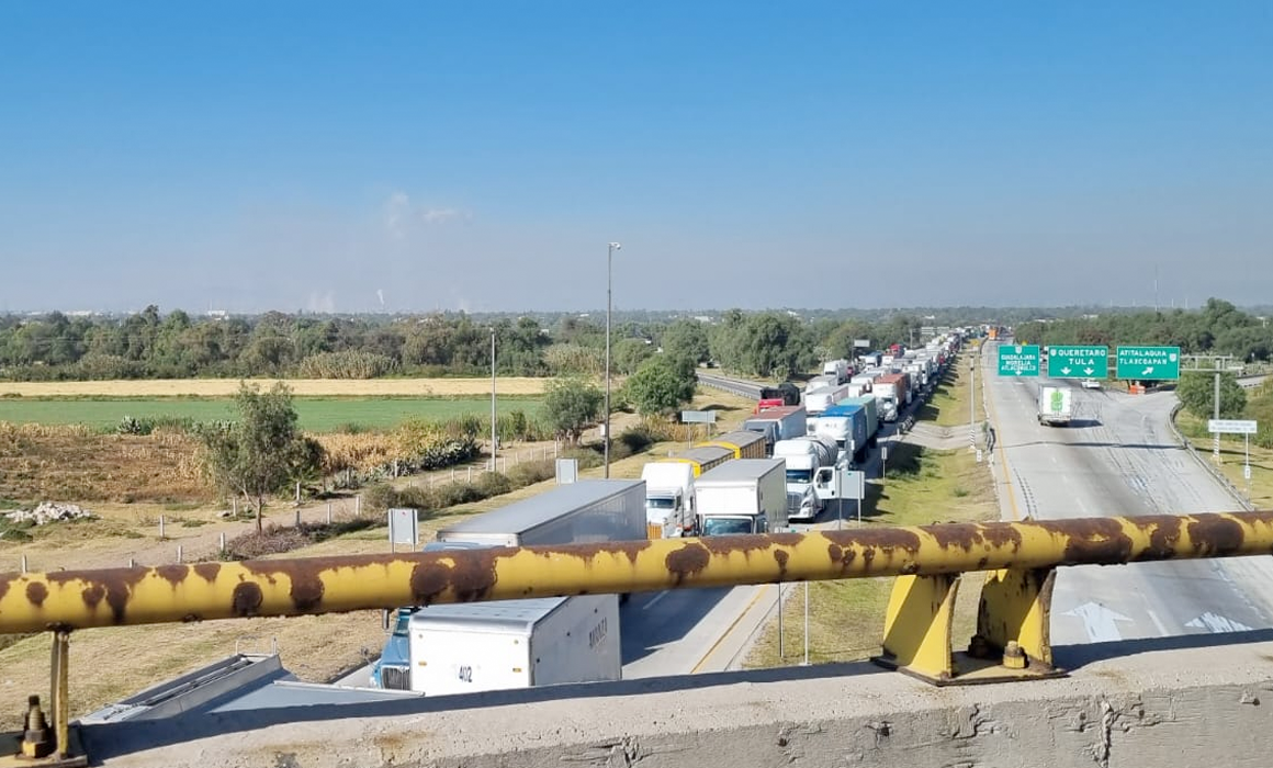 Tula registra nueva carambola en la autopista Arco Norte