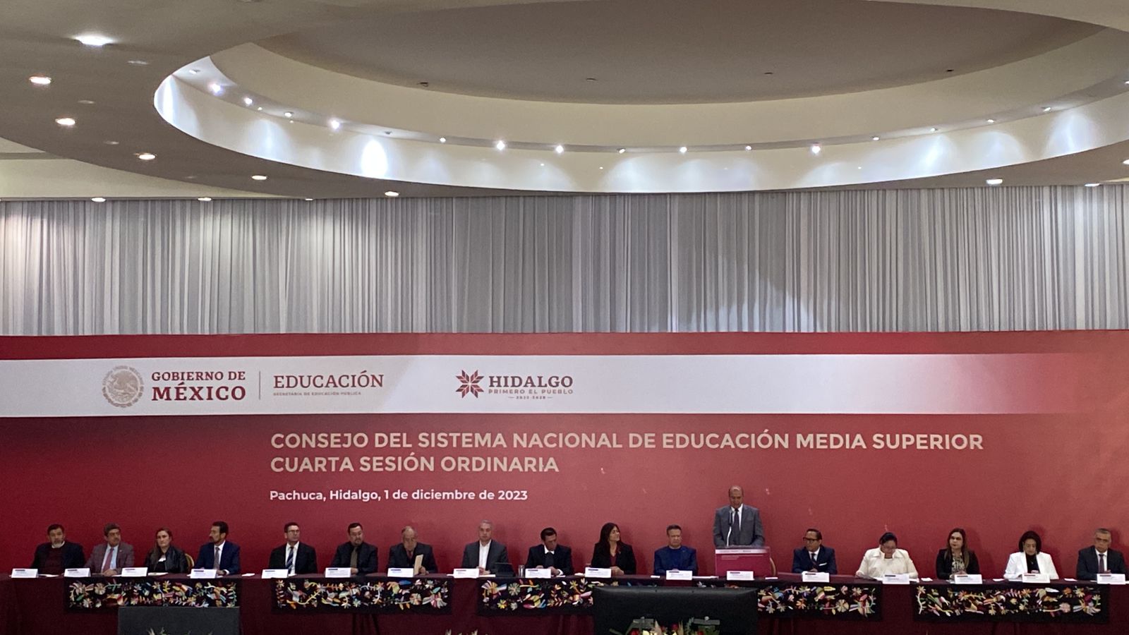 Hidalgo anfitrión de Sesión del Consejo de Educación Media Superior