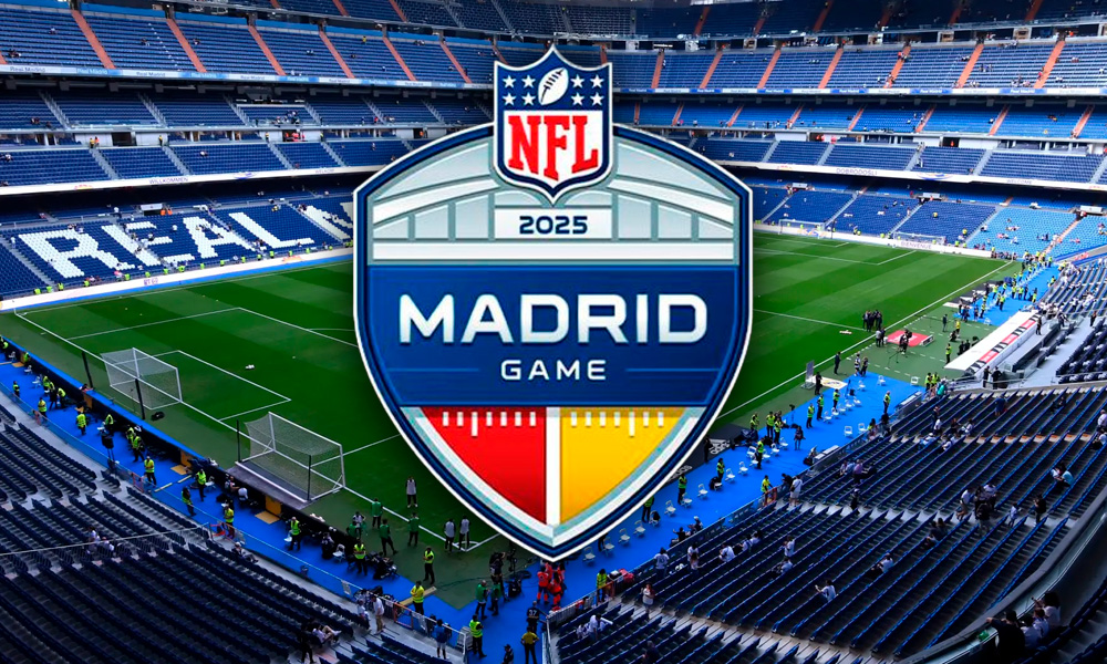 La NFL tendrá un partido en España para el 2025: El Santiago Bernabéu será el escenario