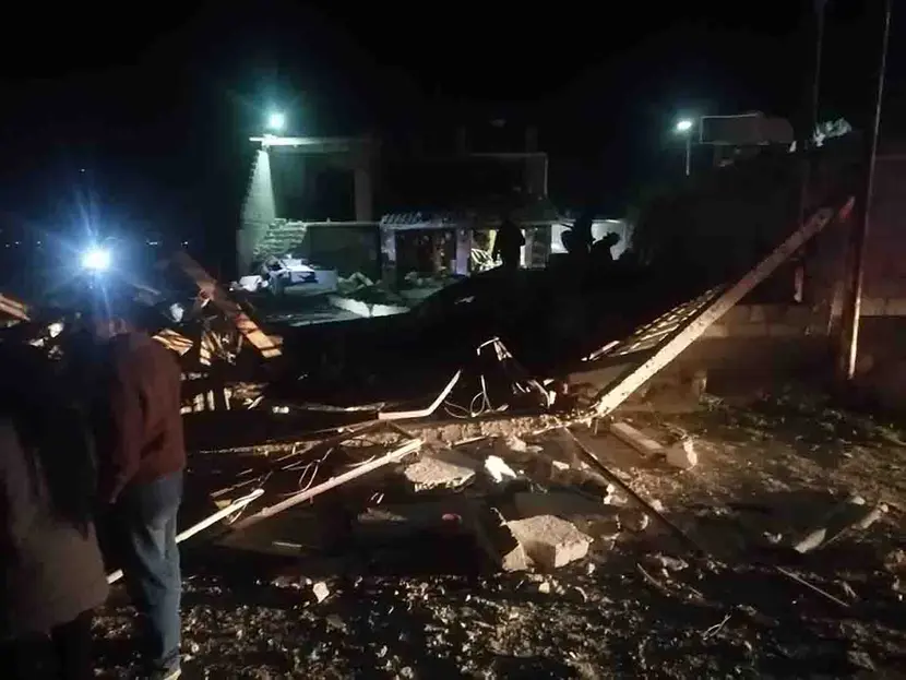 Explosión de Tanque de Gas deja una Persona Herida en Hidalgo