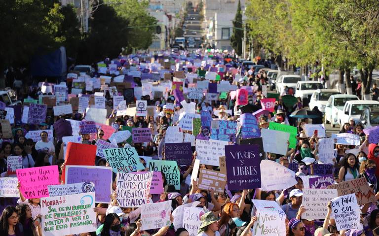 Comparten Ruta de Marcha Feminista del 8M en Pachuca