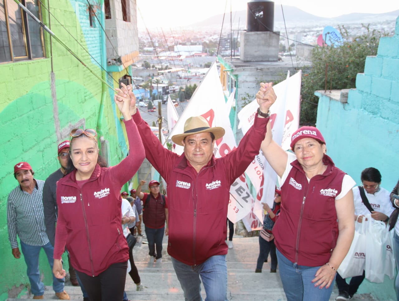Comprometido con la transformación y justicia social en Pachuca: Velázquez Vázquez