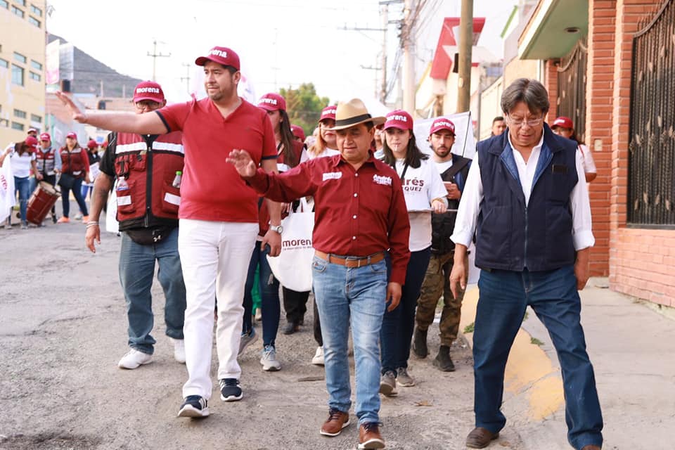 Andrés Velázquez prioriza el desarrollo urbano y servicios públicos en Pachuca