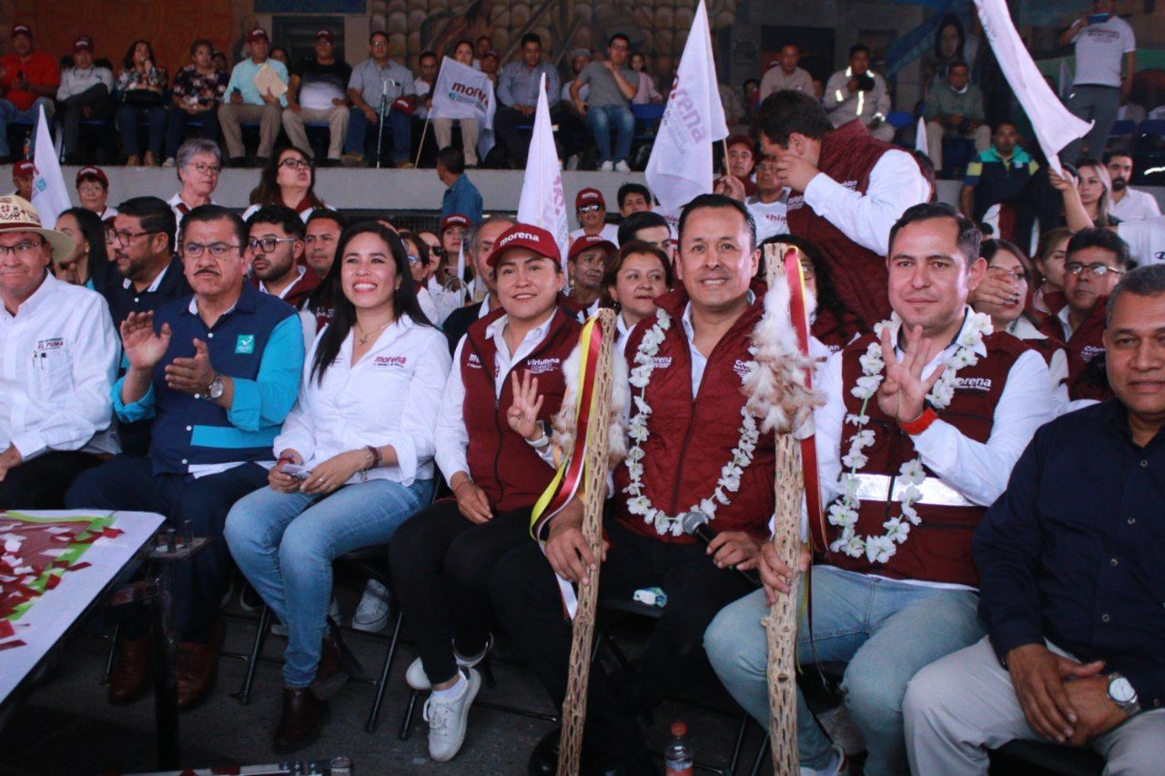 Simey Olvera: Compromiso firme con la transformación de Hidalgo
