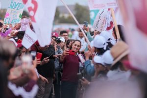 Claudia Sheinbaum proclama su campaña como la "Presidencia de la Educación Pública" en Zempoala