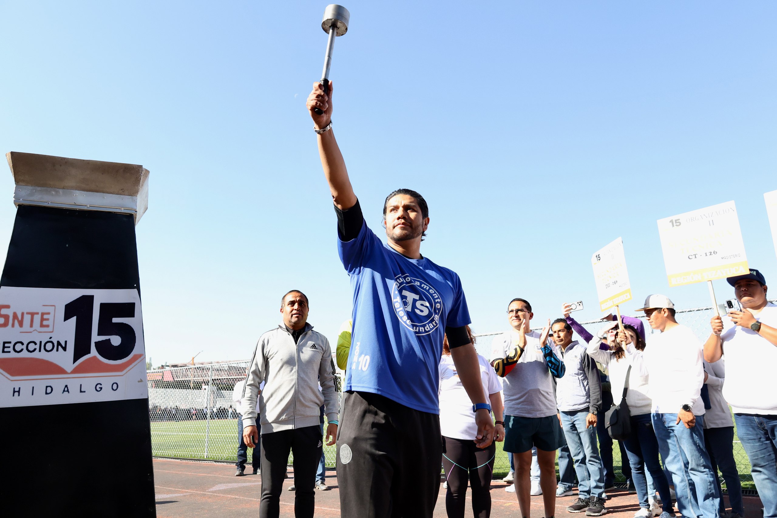 Inauguración de Actividades Deportivas, Artísticas y Culturales del Magisterio Hidalguense