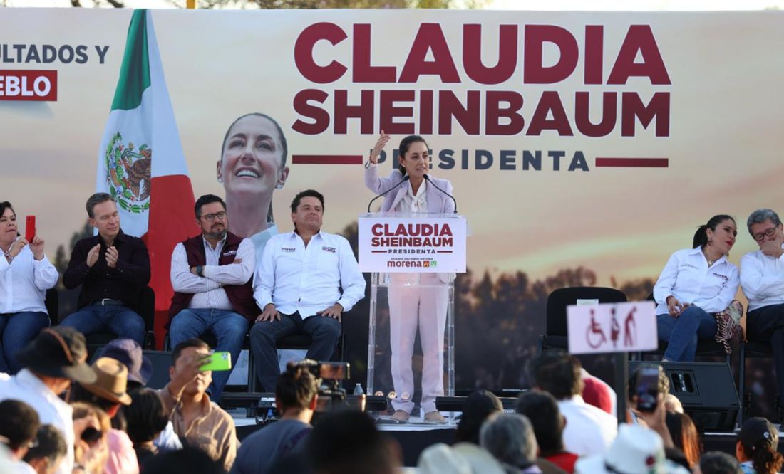 Claudia Sheinbaum lidera preferencias electorales en Hidalgo frente a Xóchitl Gálvez