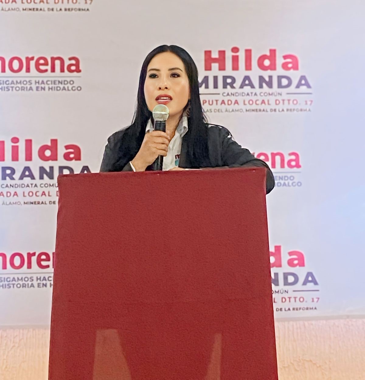 Hilda Miranda presenta propuestas para la transformación legislativa en Mineral de la Reforma