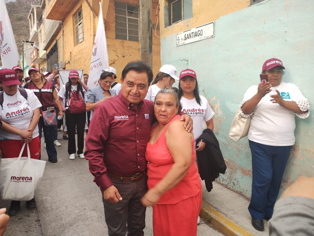 Andrés Velázquez impulsa la participación ciudadana y la transformación en Pachuca