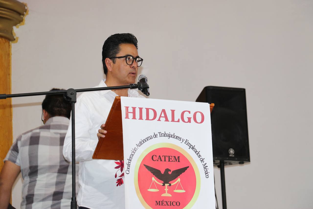 Lalo Medécigo destaca la importancia de los trabajadores en la construcción de Hidalgo