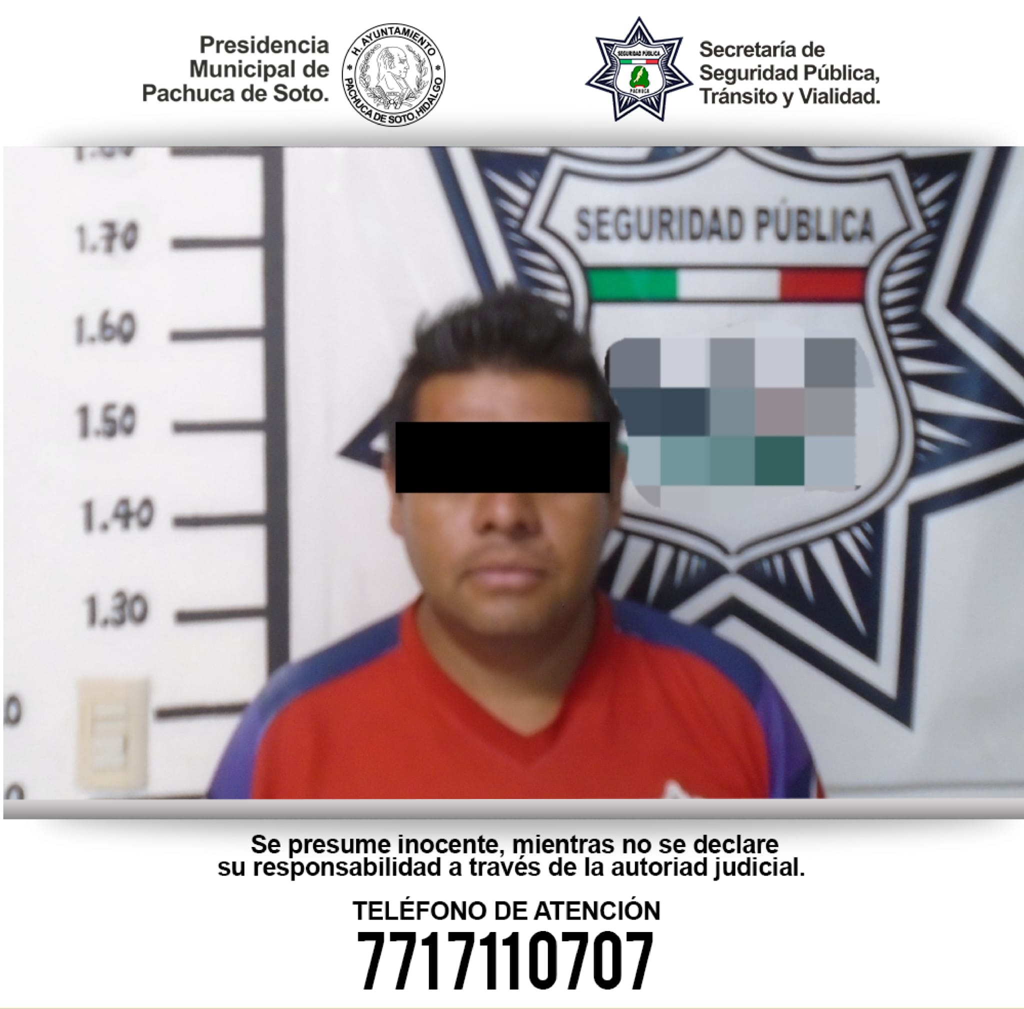 Detenido presunto asaltante en Pachuca tras intento de robo a mano armada en taxi