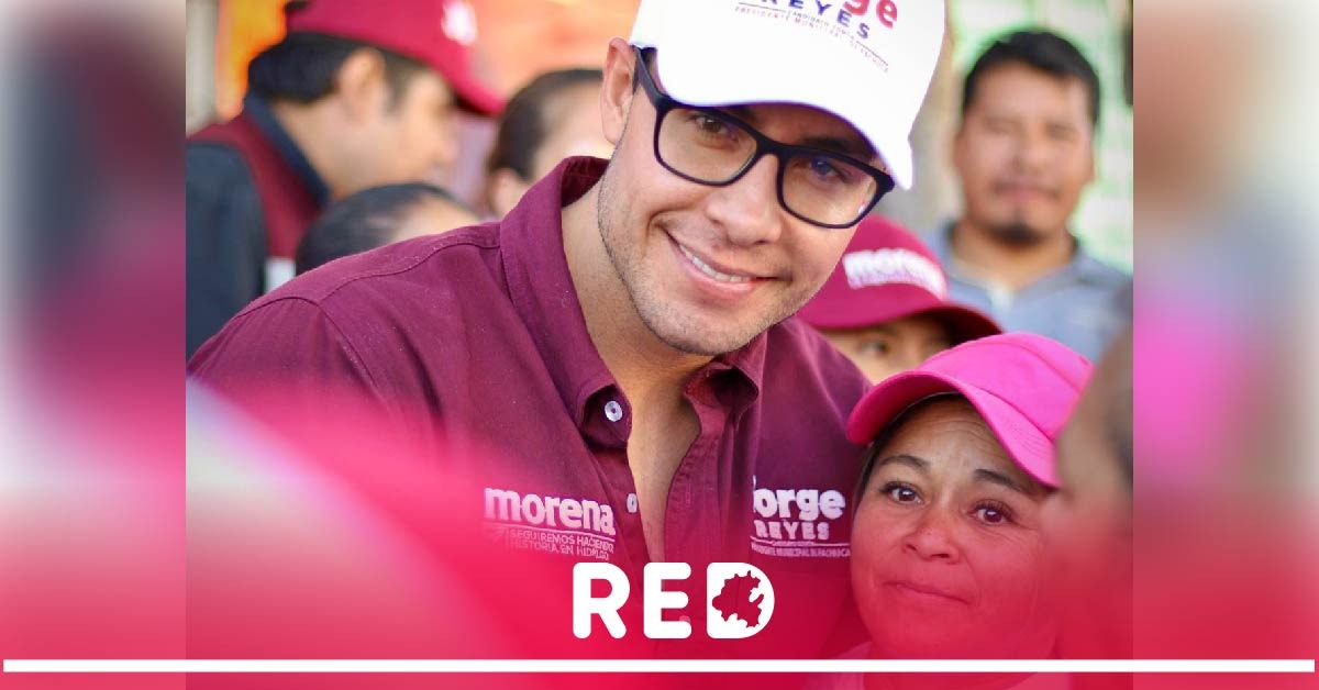 Jorge Reyes se compromete a reducir el rezago social en Pachuca