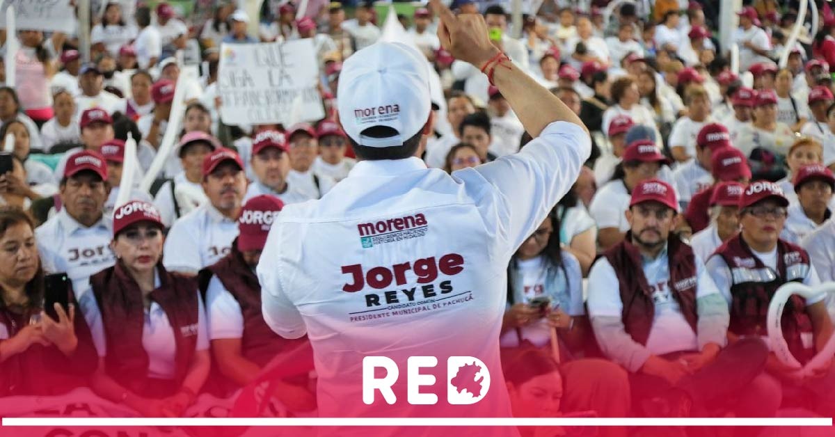 Jorge Reyes encabeza cierre de campaña en Cubitos con más de mil pachuqueños