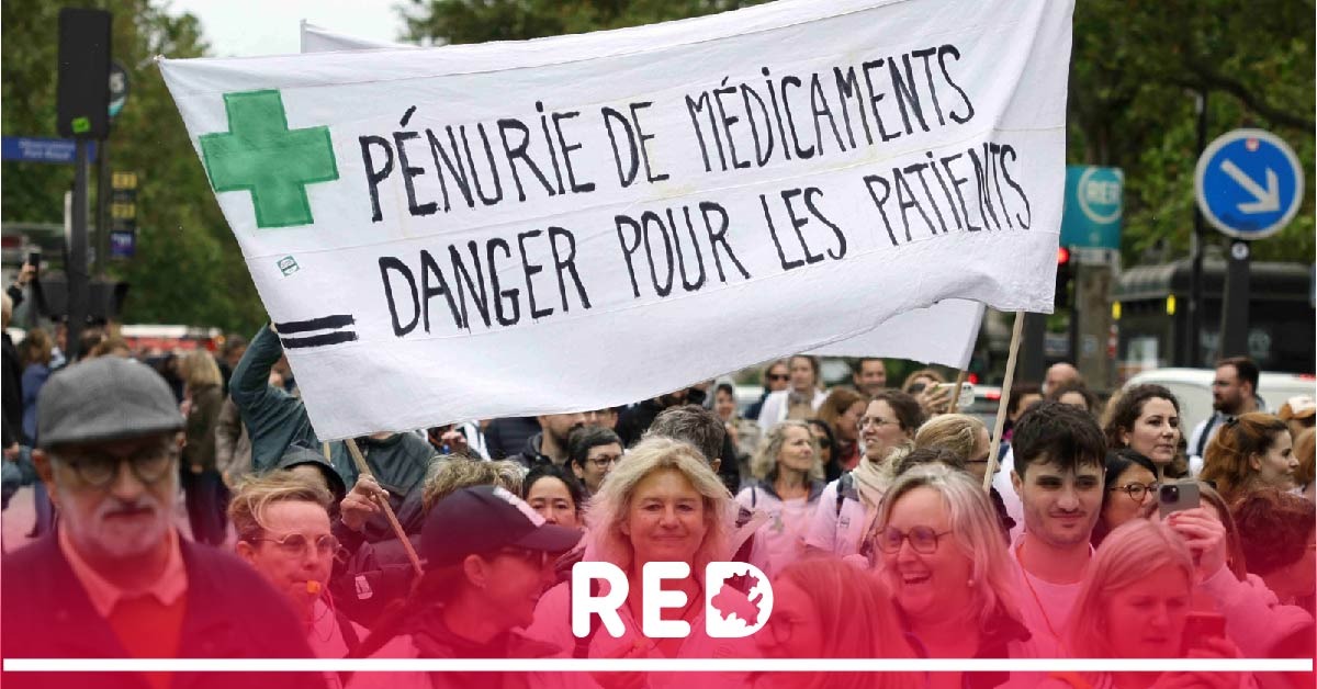 Farmacéuticos franceses inician huelga por escasez de medicamentos y cierres de farmacias