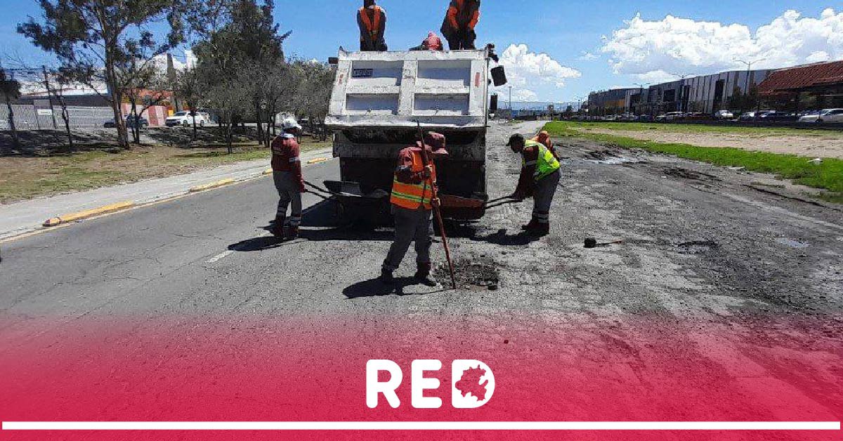 Sipdus Activa plan de bacheo urgente en carreteras de Pachuca
