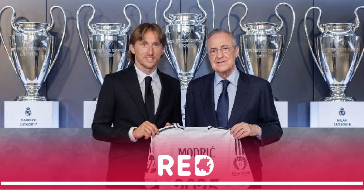 Real Madrid renueva a Luka Modric hasta 2025