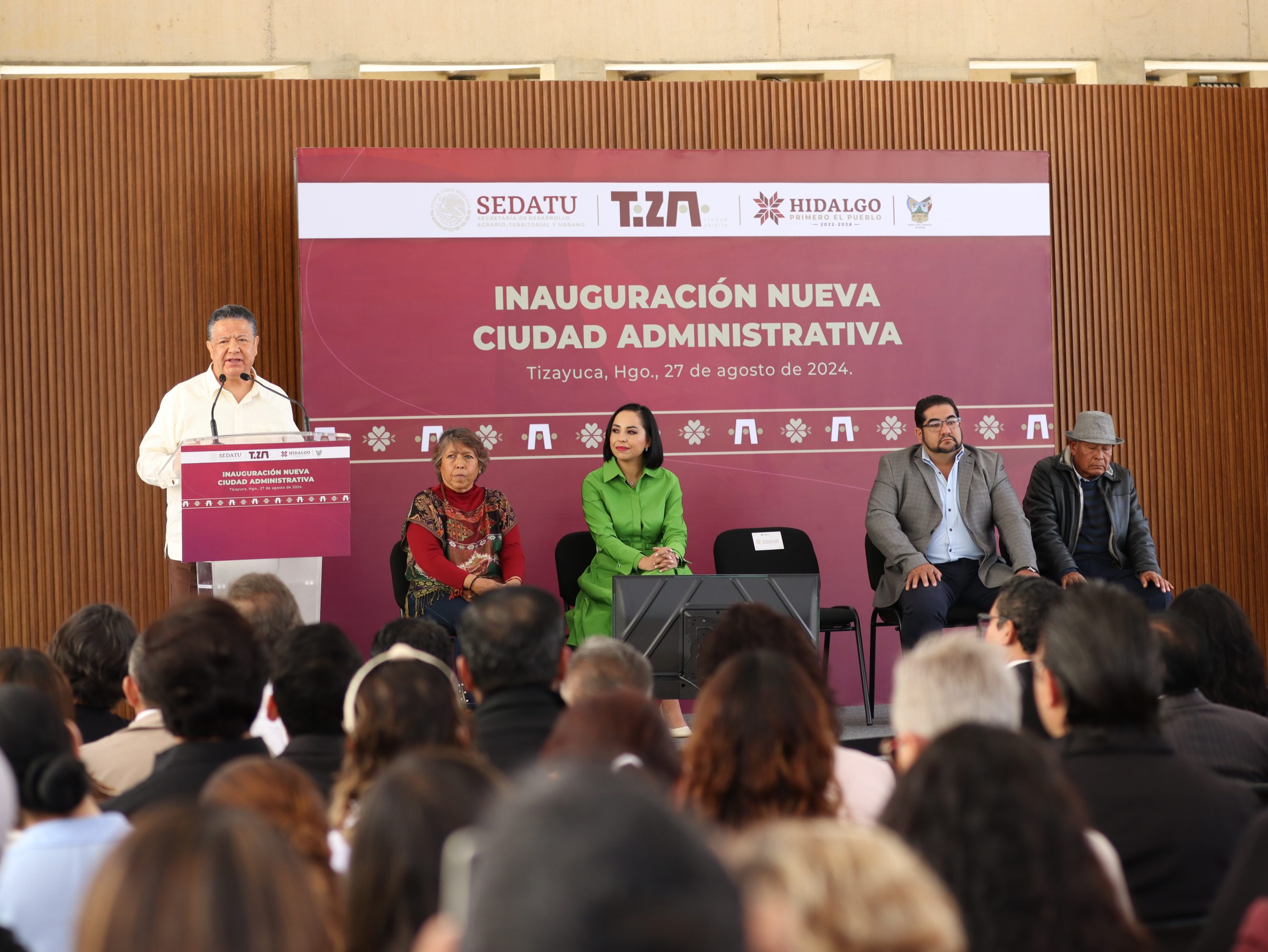 Menchaca inaugura la Nueva Ciudad Administrativa de Tizayuca