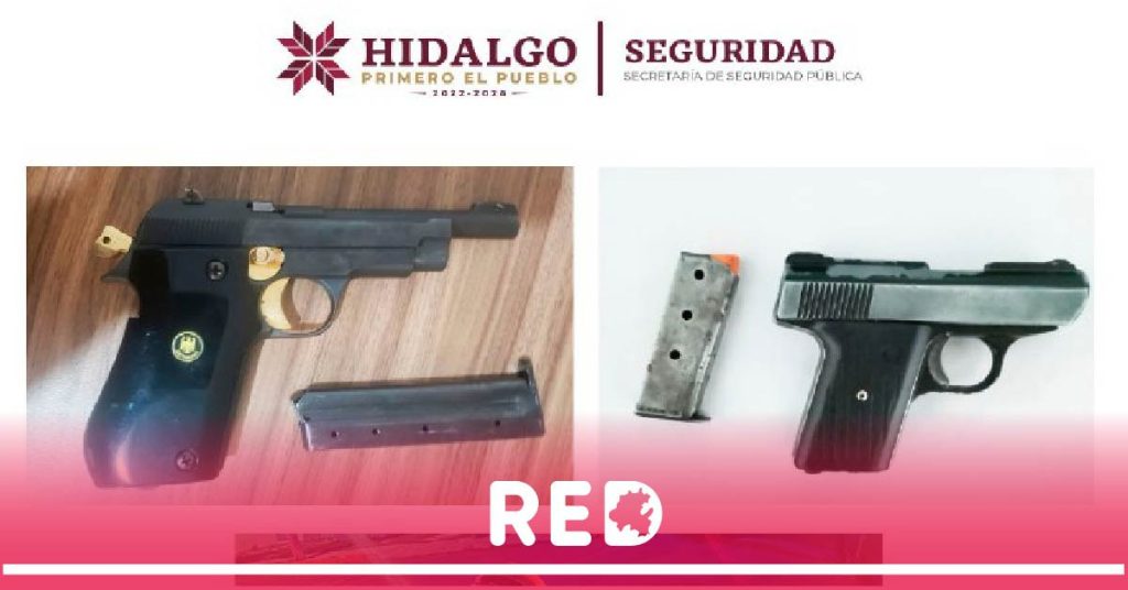 Aseguran armas y detienen a cuatro personas en operativos seguridad