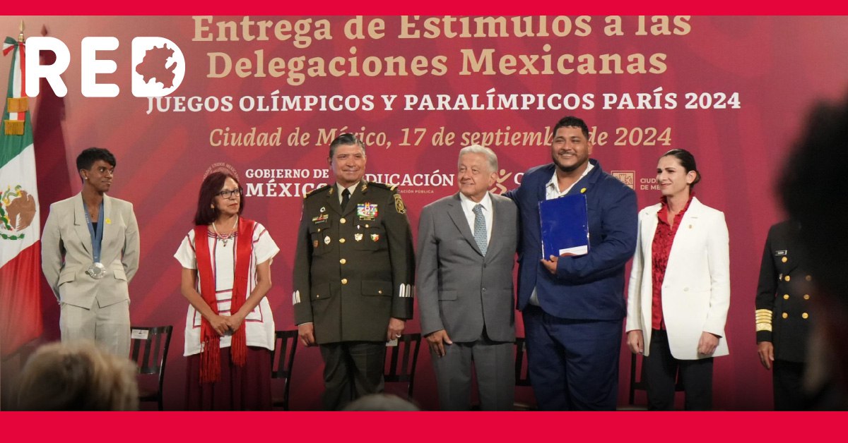 Atletas mexicanos recibieron estímulo económico de AMLO