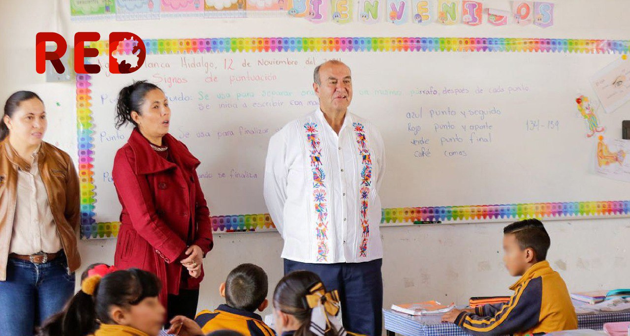 Supervisa SEPH Primaria Álvaro Obregón en el municipio de Agua Blanca