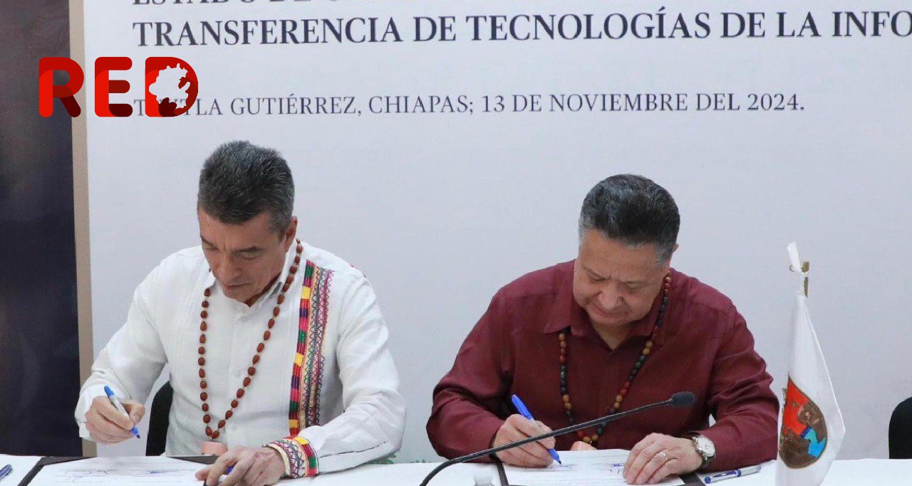 Hidalgo y Chiapas firman convenio de colaboración para fortalecer la gobernanza digital