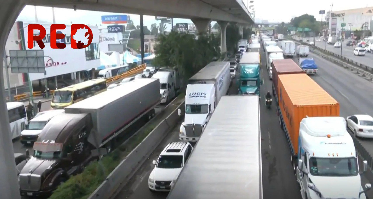 Autopista México-Querétaro sufre jornada crítica por accidentes y caos vehicular