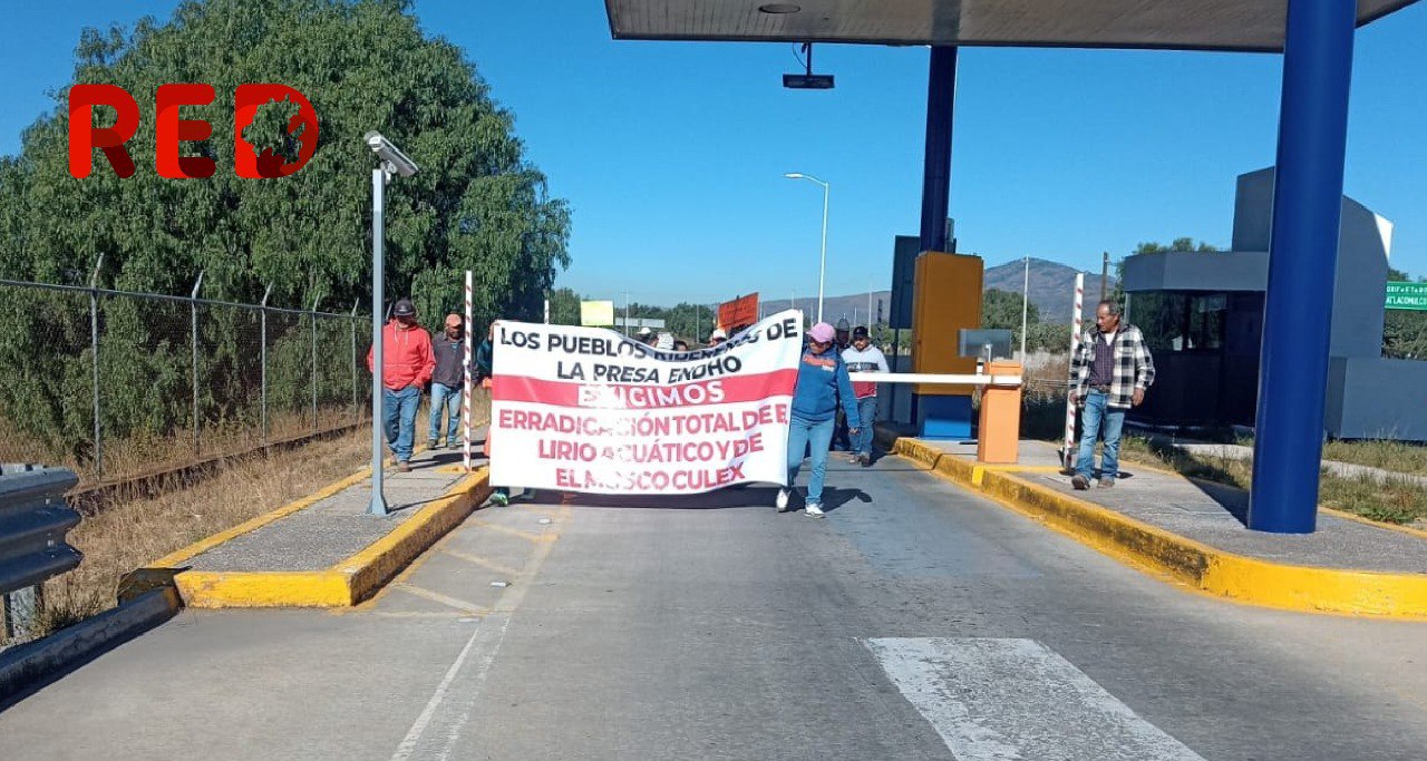 Bloqueo en la caseta Tula II del Arco Norte: comunidades exigen atención urgente