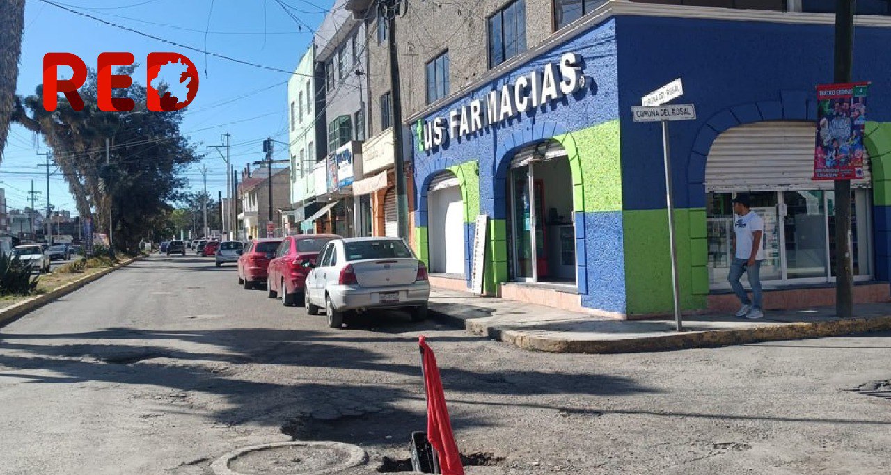 Rehabilitación vial: Trabajos en avenida Germán Corona del Rosal en Pachuca