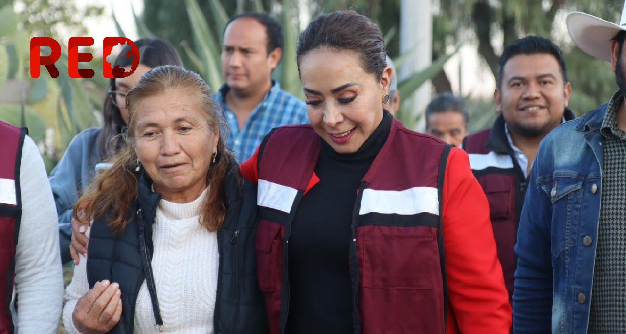 Imelda Cuellar Cano inaugura obra de drenaje sanitario en Actopan