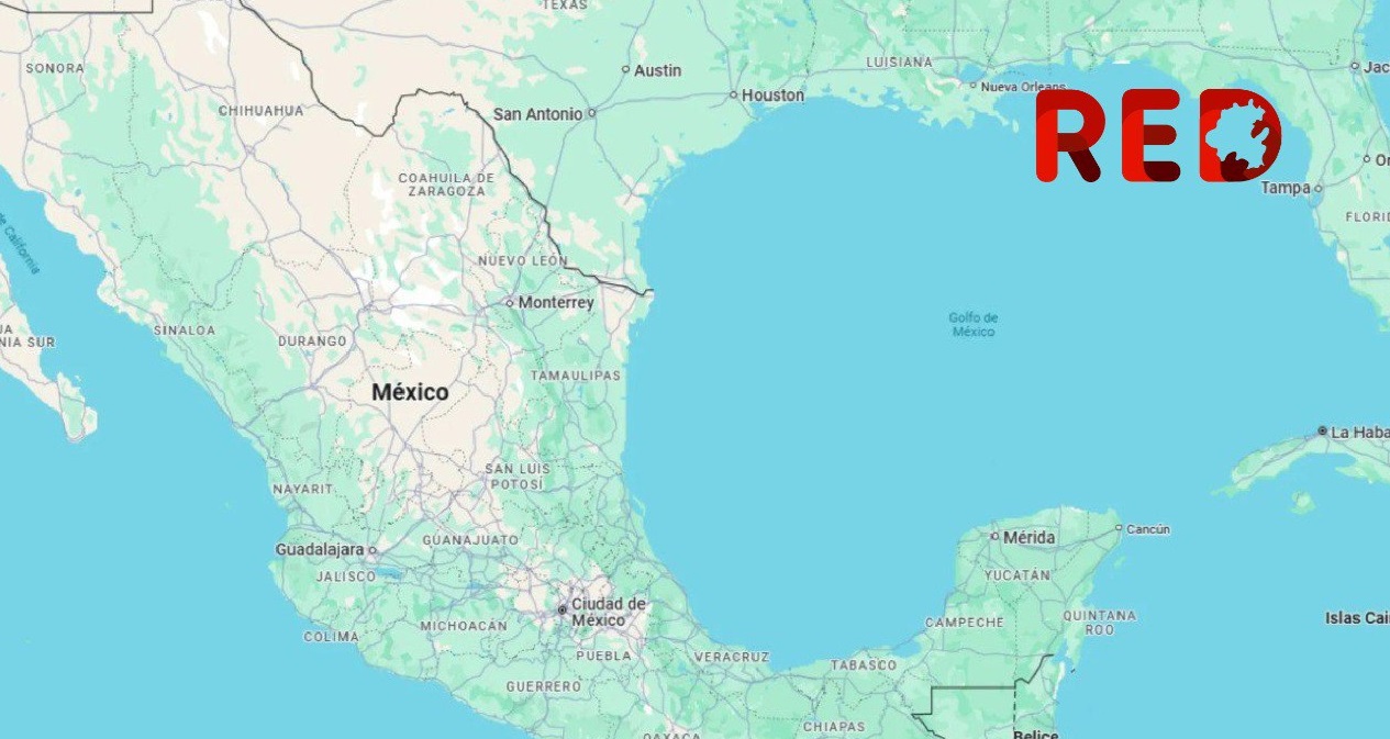 Google cambiará el nombre del Golfo de México