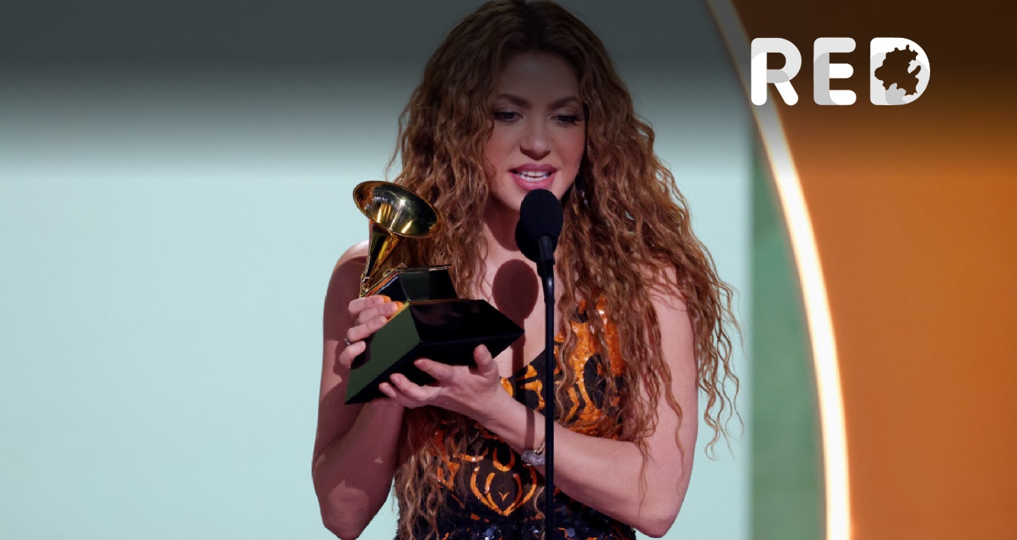 Shakira triunfa en premios Grammy 2025